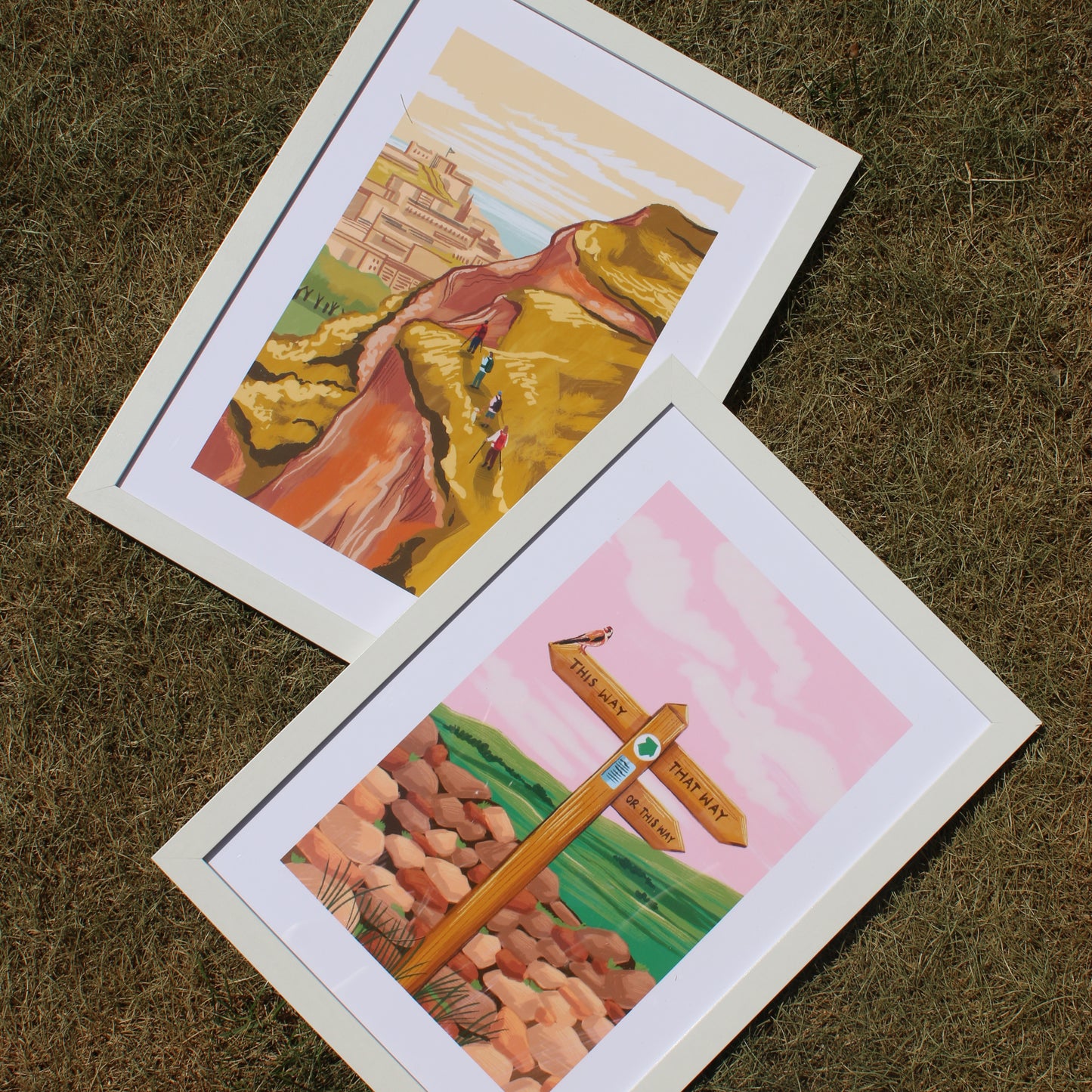 Arthur's Seat Hiking Print
