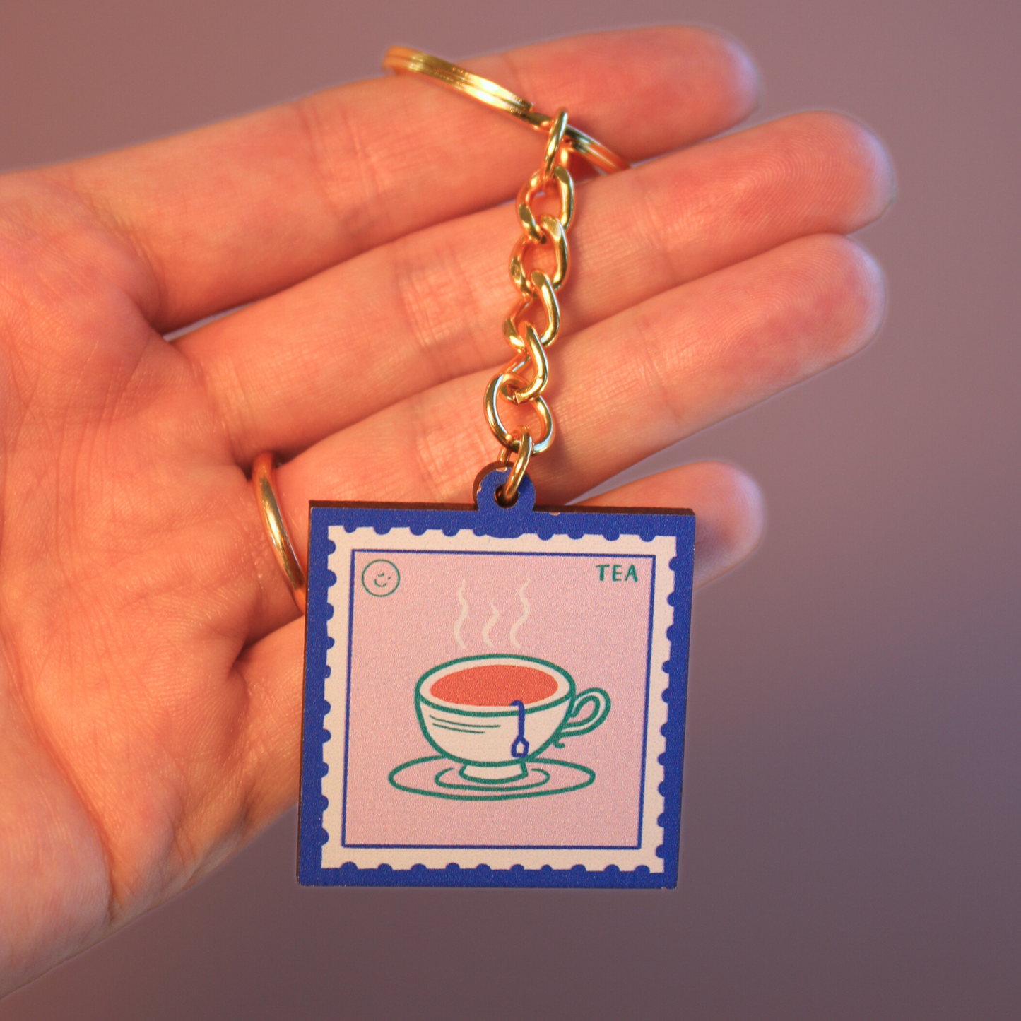 Tea and Coffee Keyrings