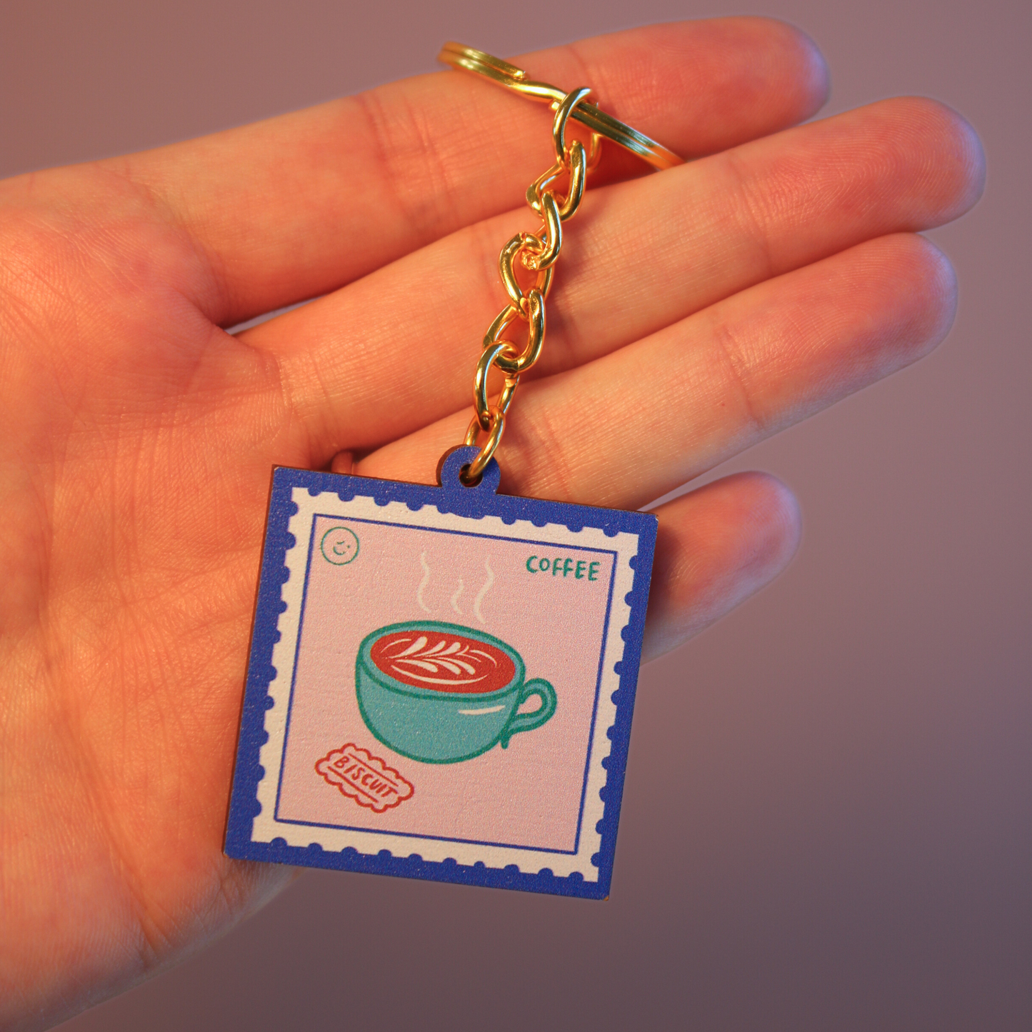 Tea and Coffee Keyrings