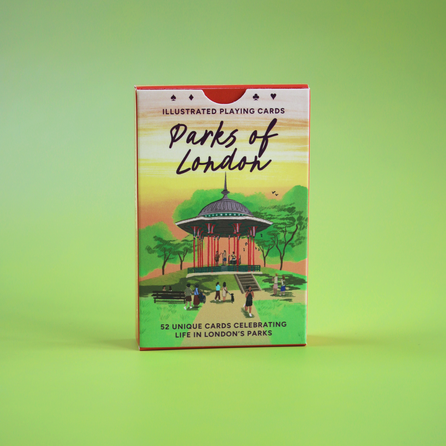 Parks of London Illustrated Playing Cards