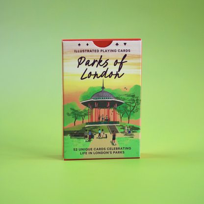 Parks of London Illustrated Playing Cards