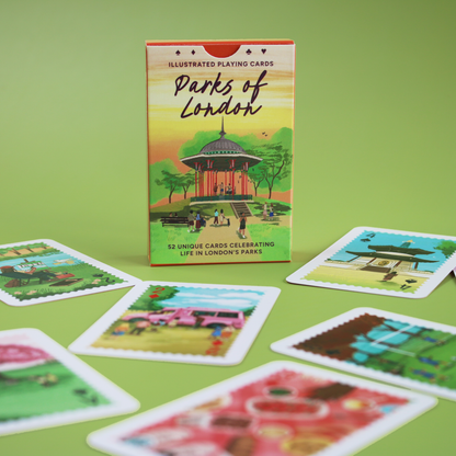 Parks of London Illustrated Playing Cards