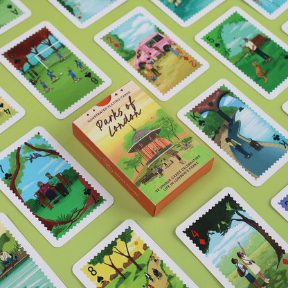 Parks of London Illustrated Playing Cards