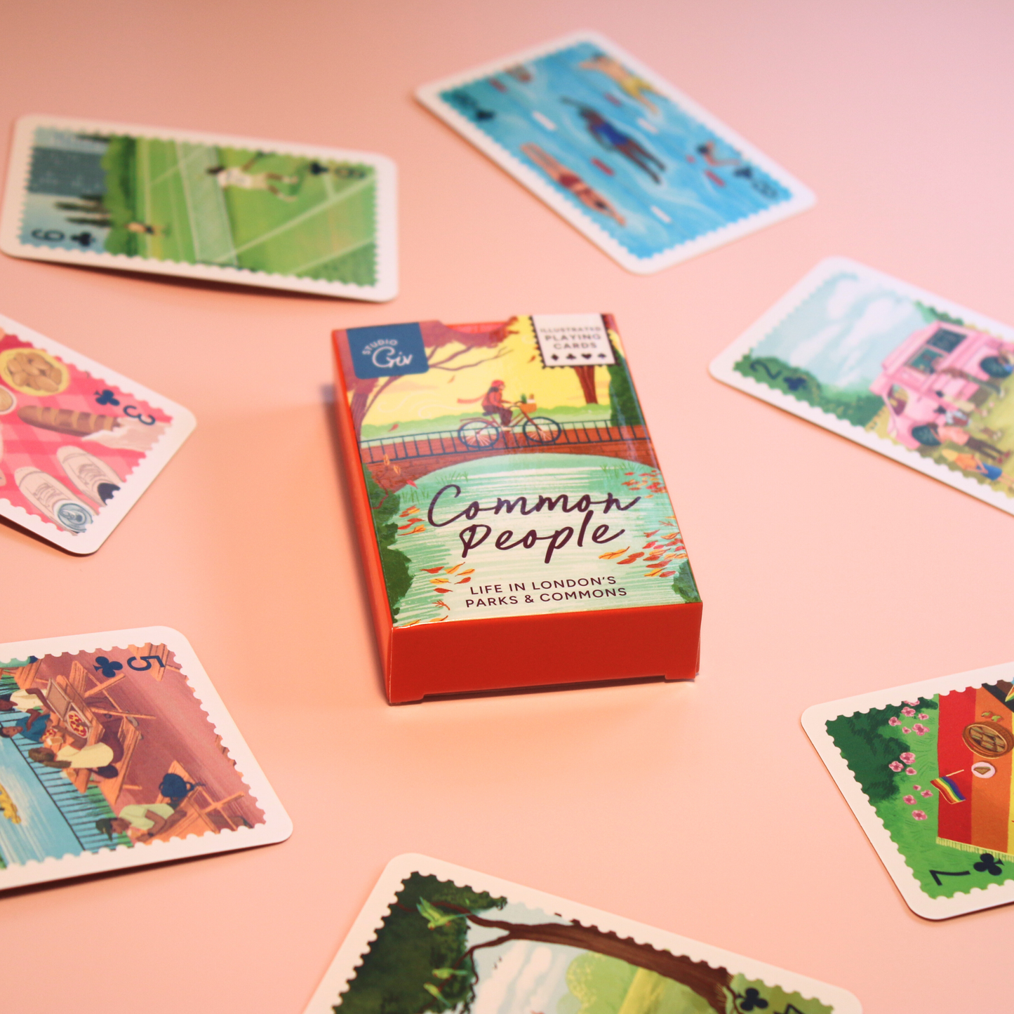 Common People Illustrated Playing Cards | Limited Edition