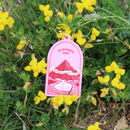 Yr Wyddfa (Snowdon) Keyring