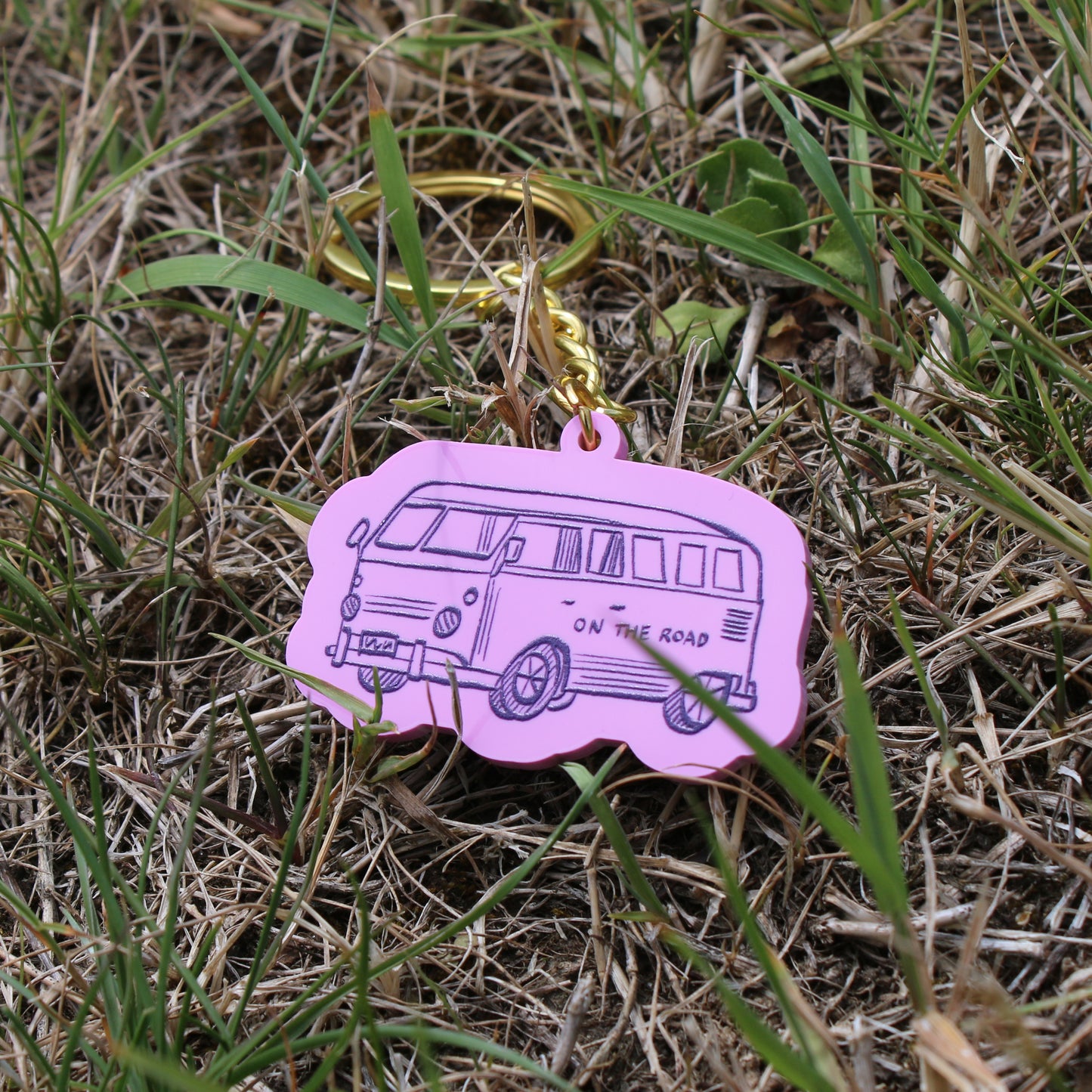 Campervan Keyring