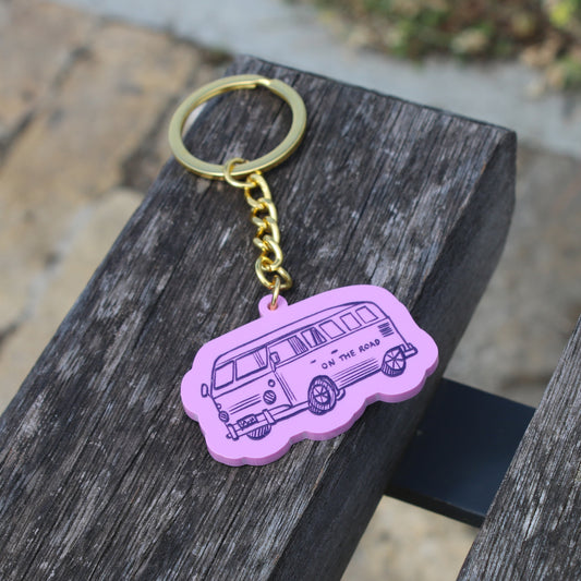 Campervan Keyring
