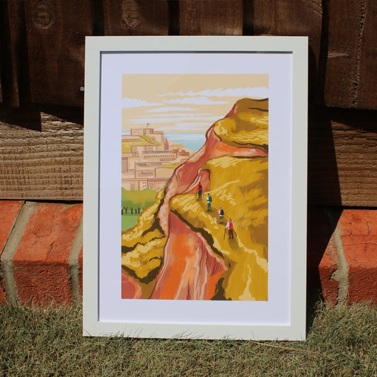 Arthur's Seat Hiking Print