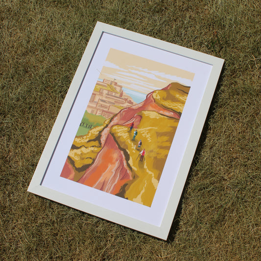 Arthur's Seat Hiking Print