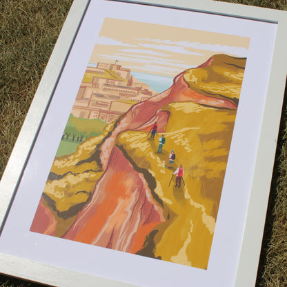Arthur's Seat Hiking Print