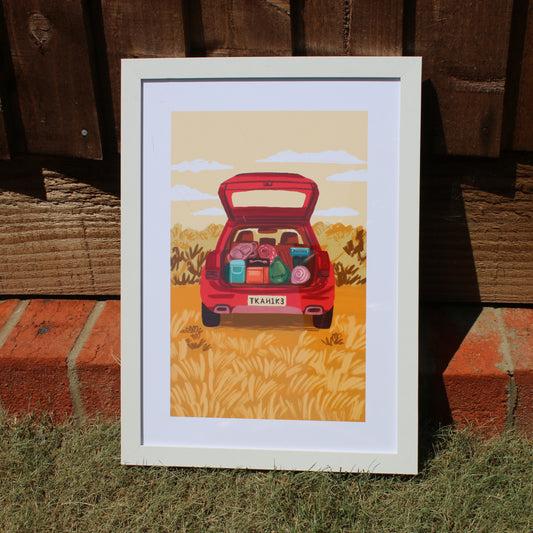 Adventure Road Trip Print