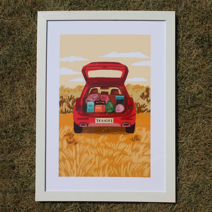 Adventure Road Trip Print