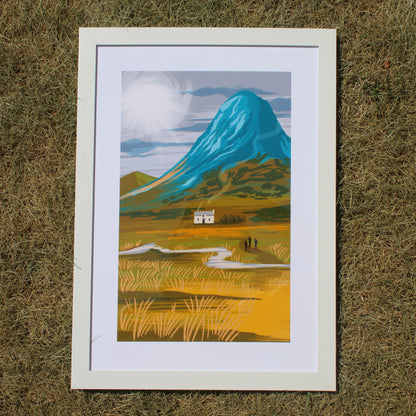 Glencoe Bothy Print