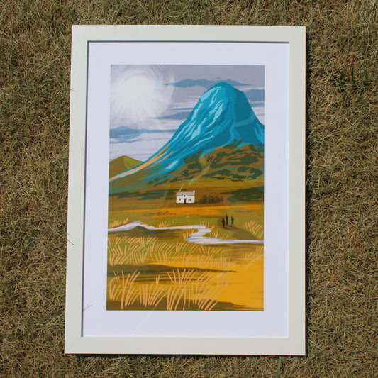 Glencoe Bothy Print
