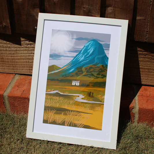 Glencoe Bothy Print