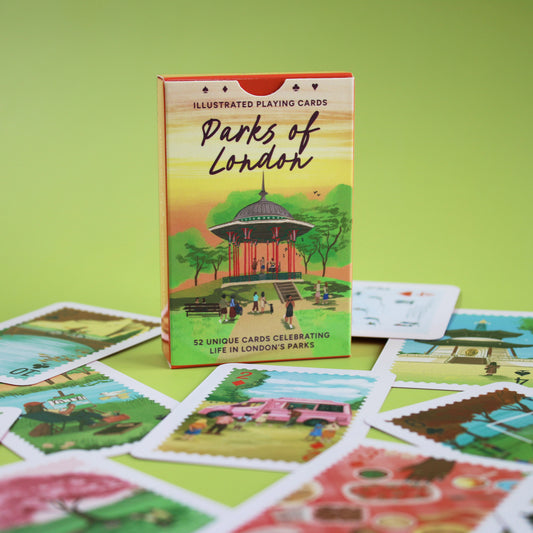 Parks of London Illustrated Playing Cards