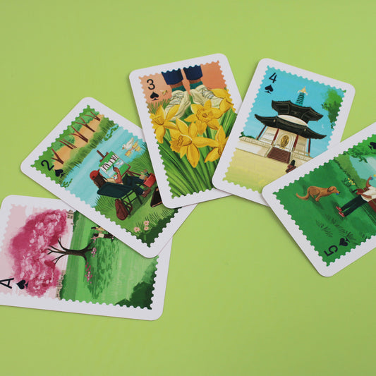 Parks of London Illustrated Playing Cards