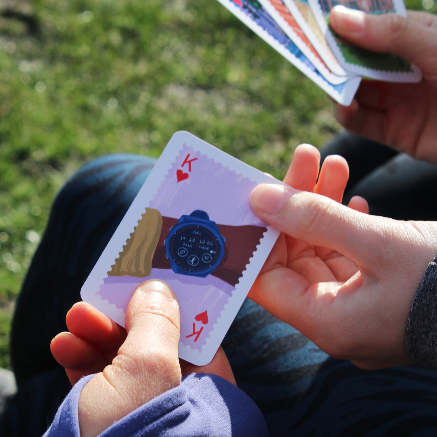 Running London Illustrated Playing Cards