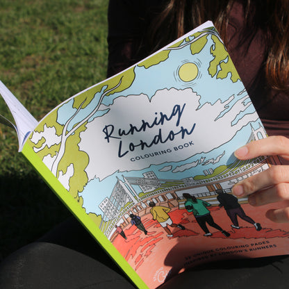 Running London Colouring Book