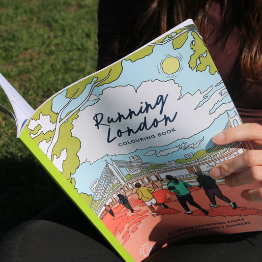 Running London Colouring Book