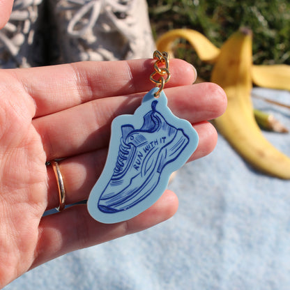 Pastel Running Keyrings