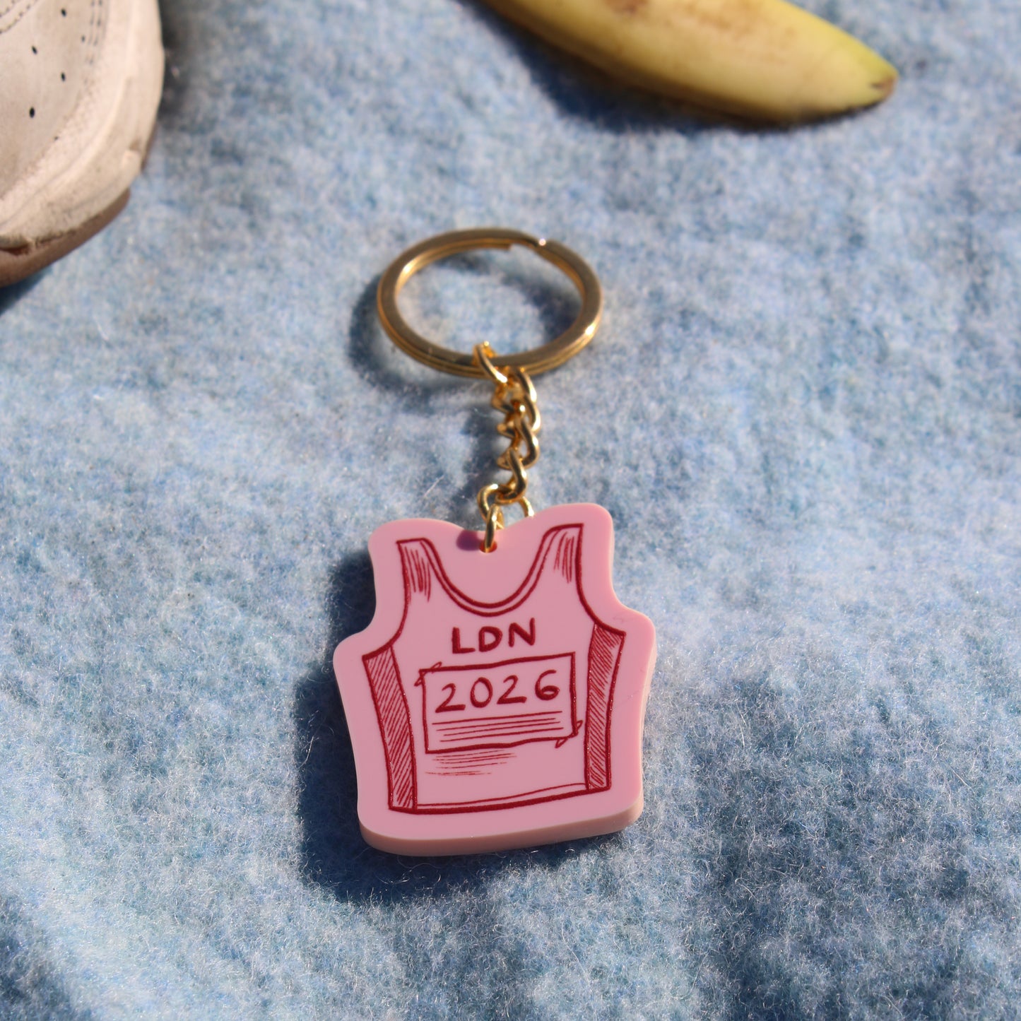 Pastel Running Keyrings
