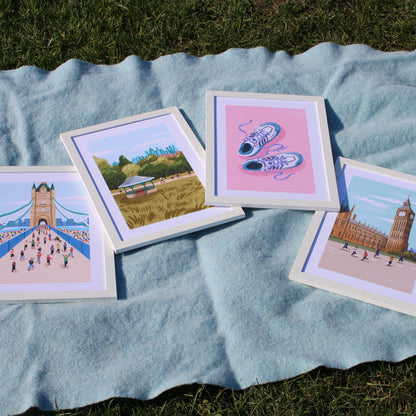 Hampstead Heath Runners Print