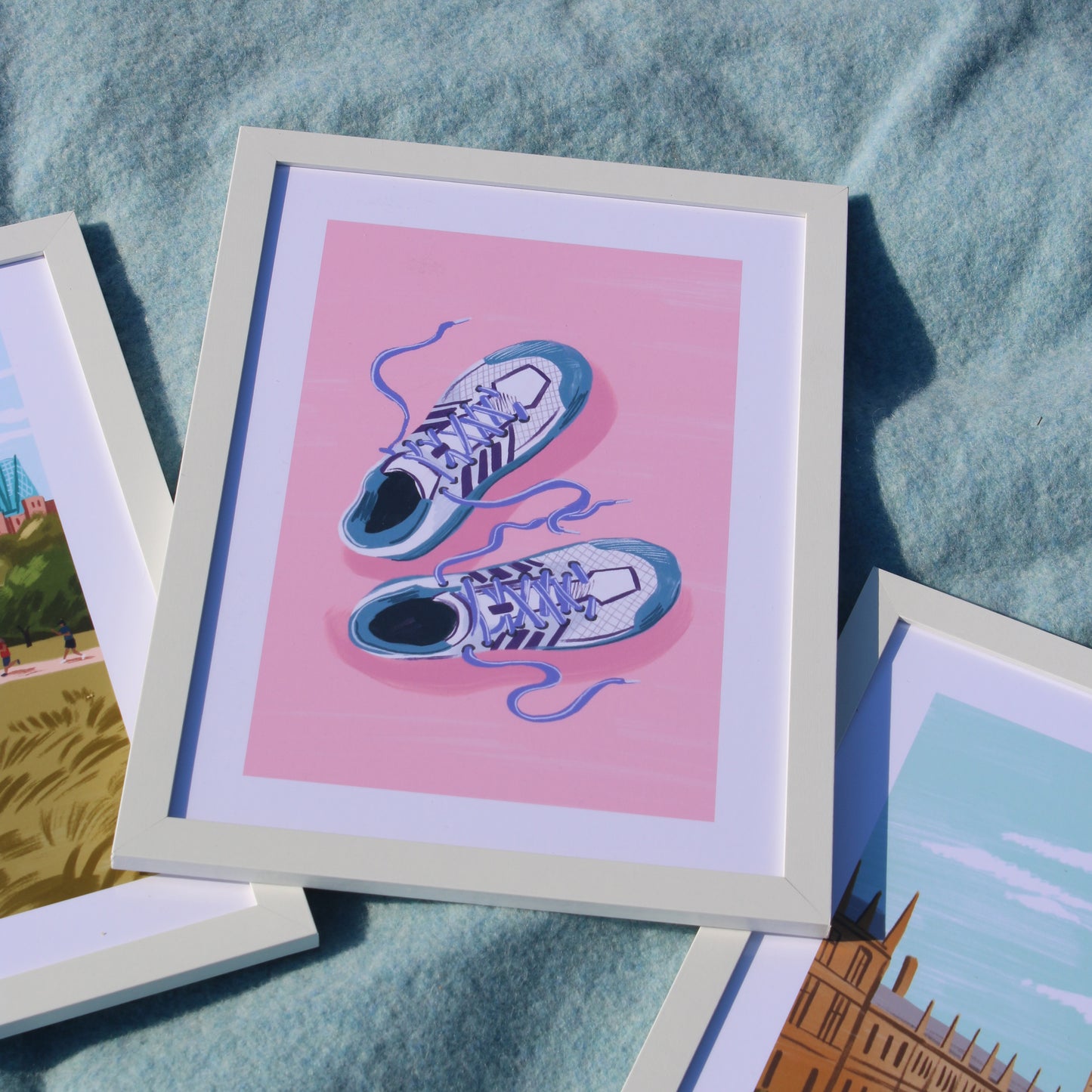 Running Shoes Print