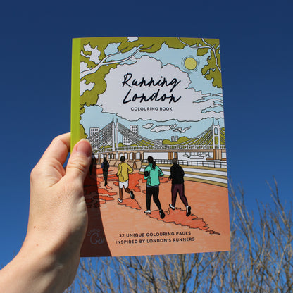 Running London Colouring Book