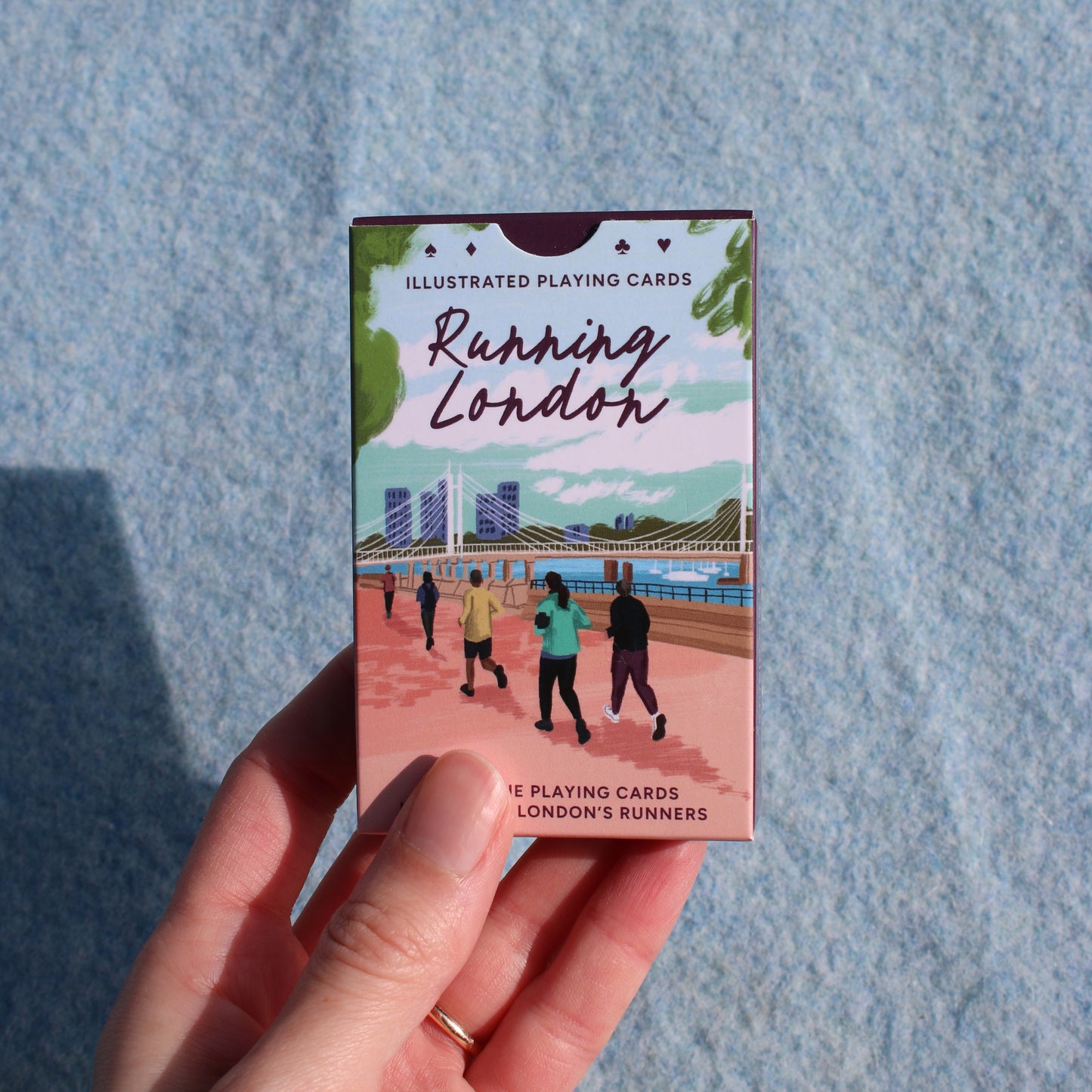 Running London Illustrated Playing Cards