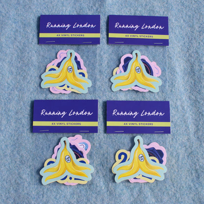 Running London Vinyl Sticker Pack