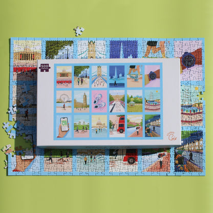 Running London Jigsaw Puzzle