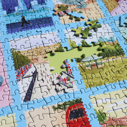 Running London Jigsaw Puzzle