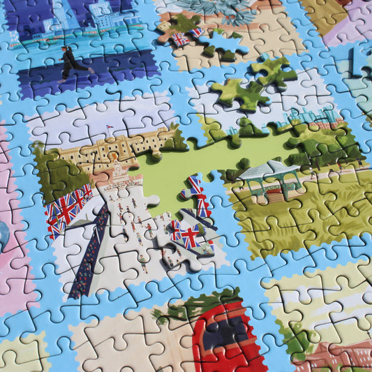 Running London Jigsaw Puzzle