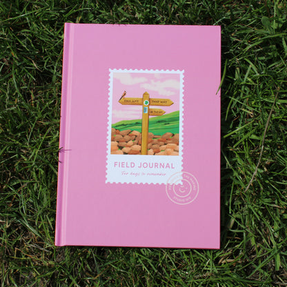 Hiking Field Journal, Trail Signpost Cover