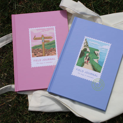 Hiking Field Journal, Trail Signpost Cover