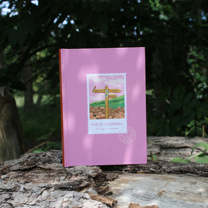 Hiking Field Journal, Trail Signpost Cover
