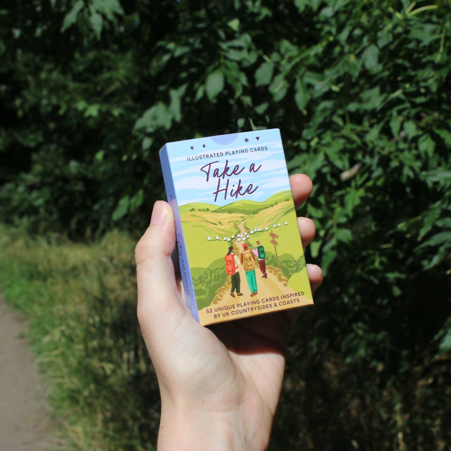 Take a Hike Illustrated Playing Cards