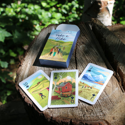 Take a Hike Illustrated Playing Cards