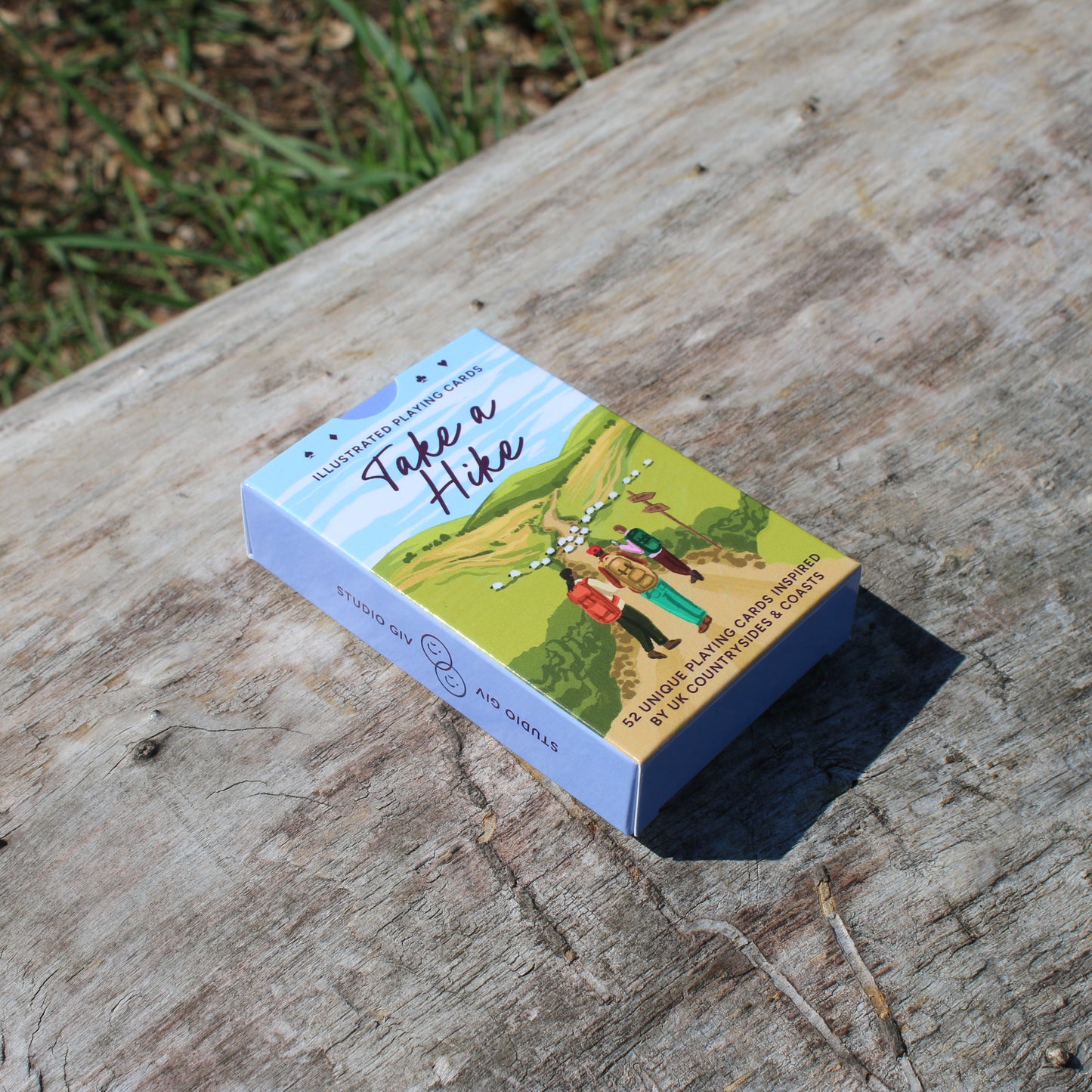 Take a Hike Illustrated Playing Cards