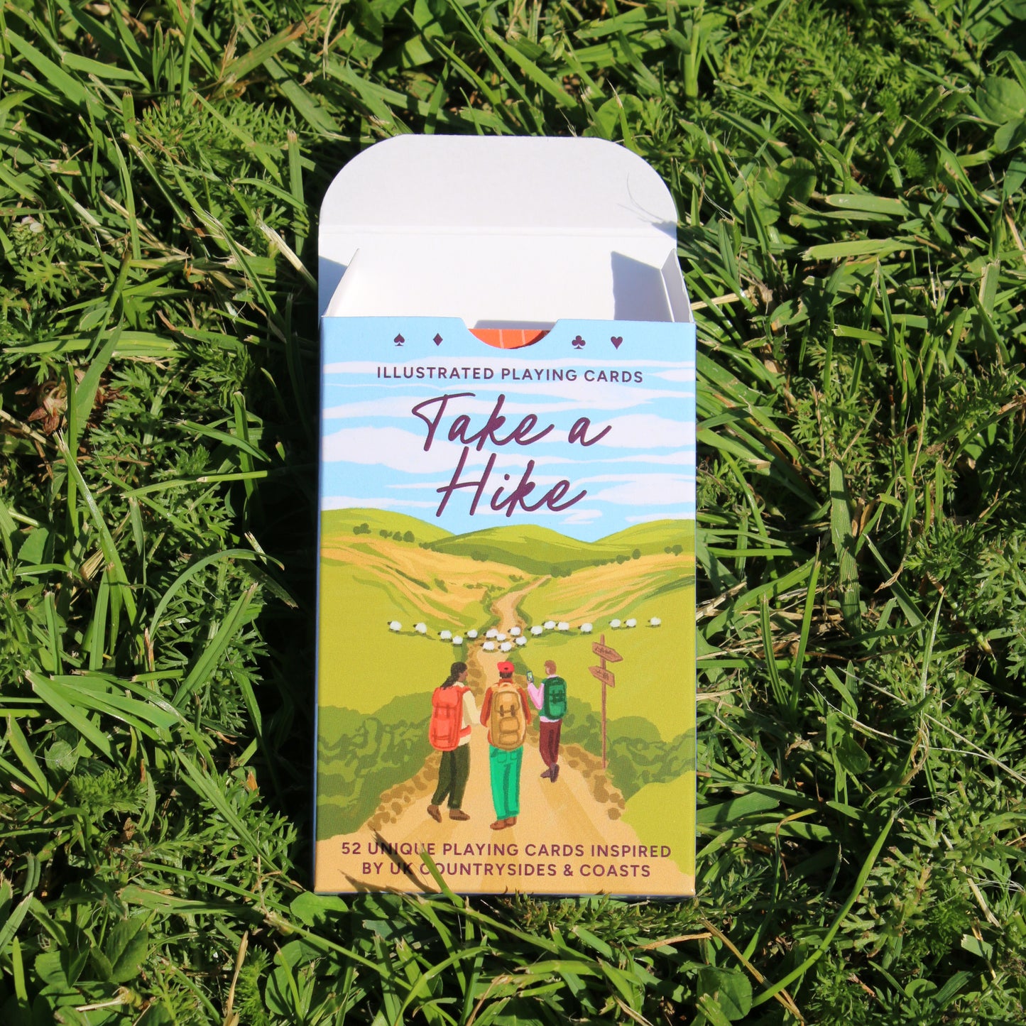 Take a Hike Illustrated Playing Cards