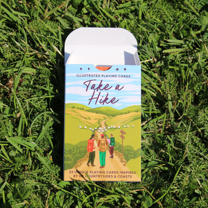 Take a Hike Illustrated Playing Cards