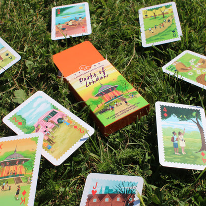 Parks of London Illustrated Playing Cards