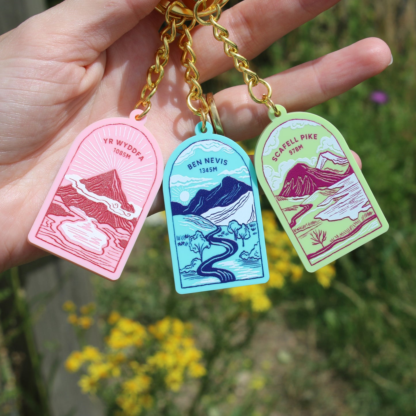Scafell Pike Keyring