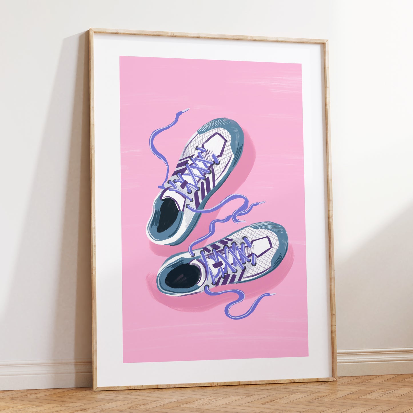 Running Shoes Print